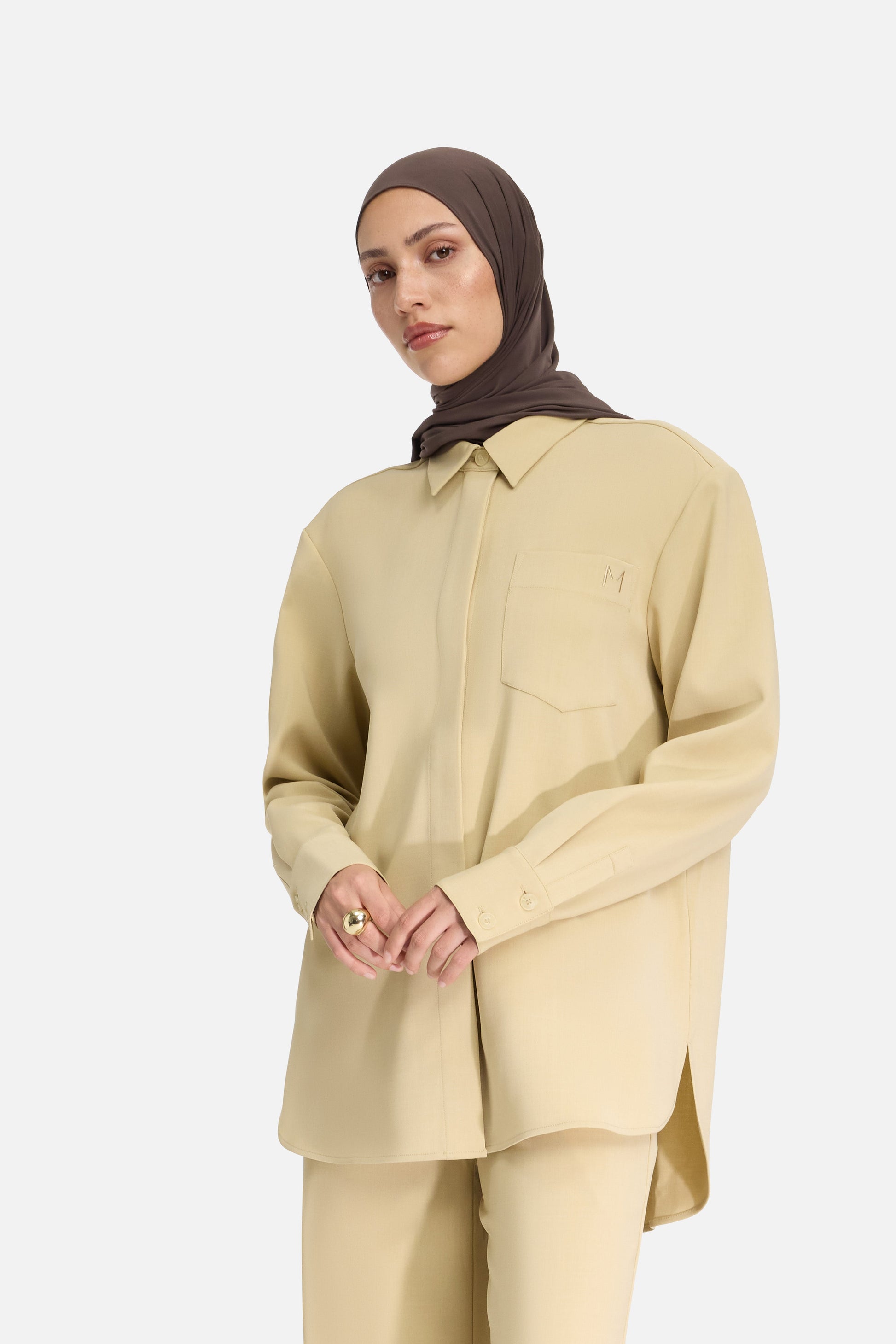 Chemise droite | Argile du désert