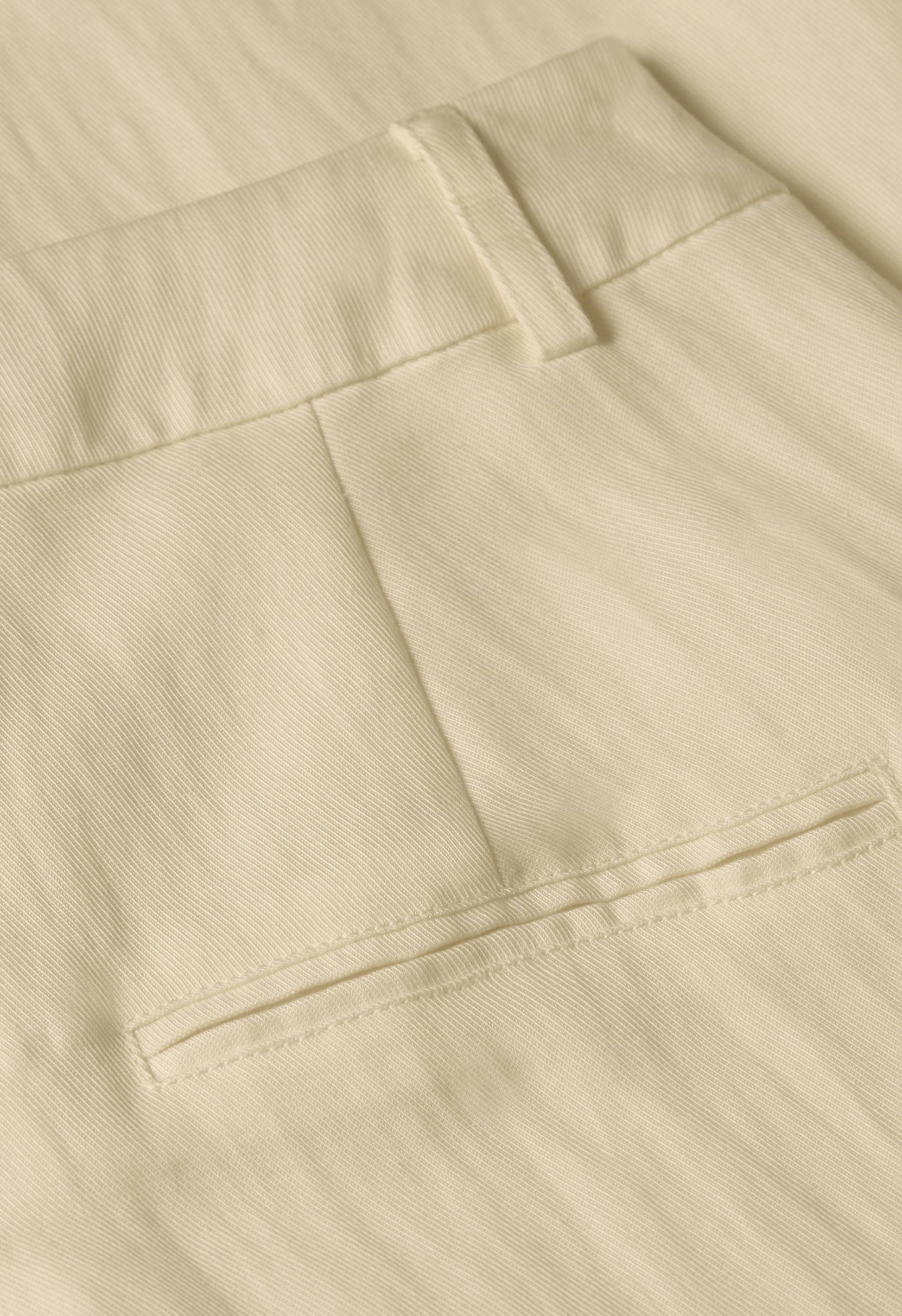 Pantalons sur mesure structurés | Riz brun