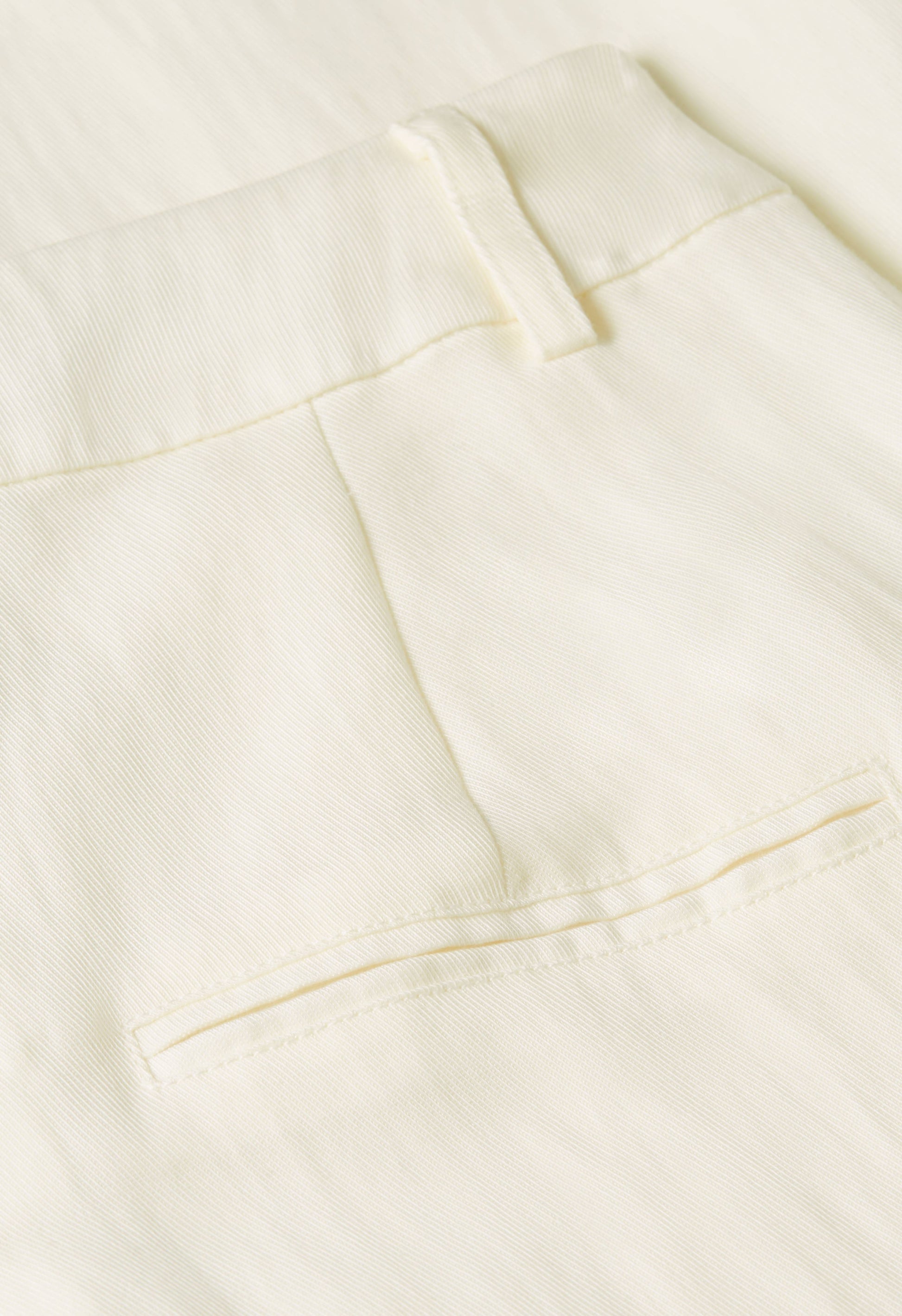 Pantalons sur mesure structurés | Blanc cassé