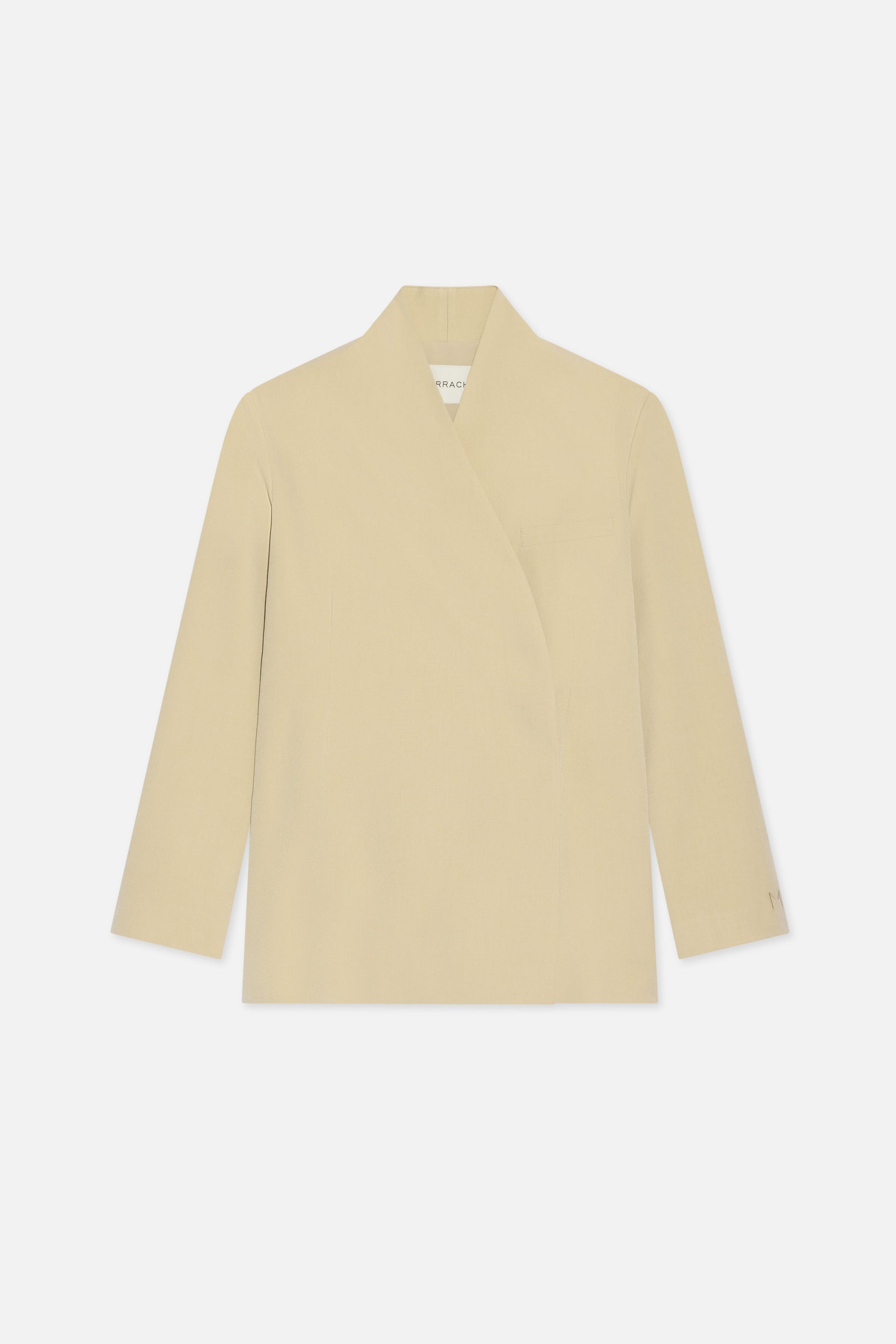 Blazer surdimensionné sur mesure | Argile du désert