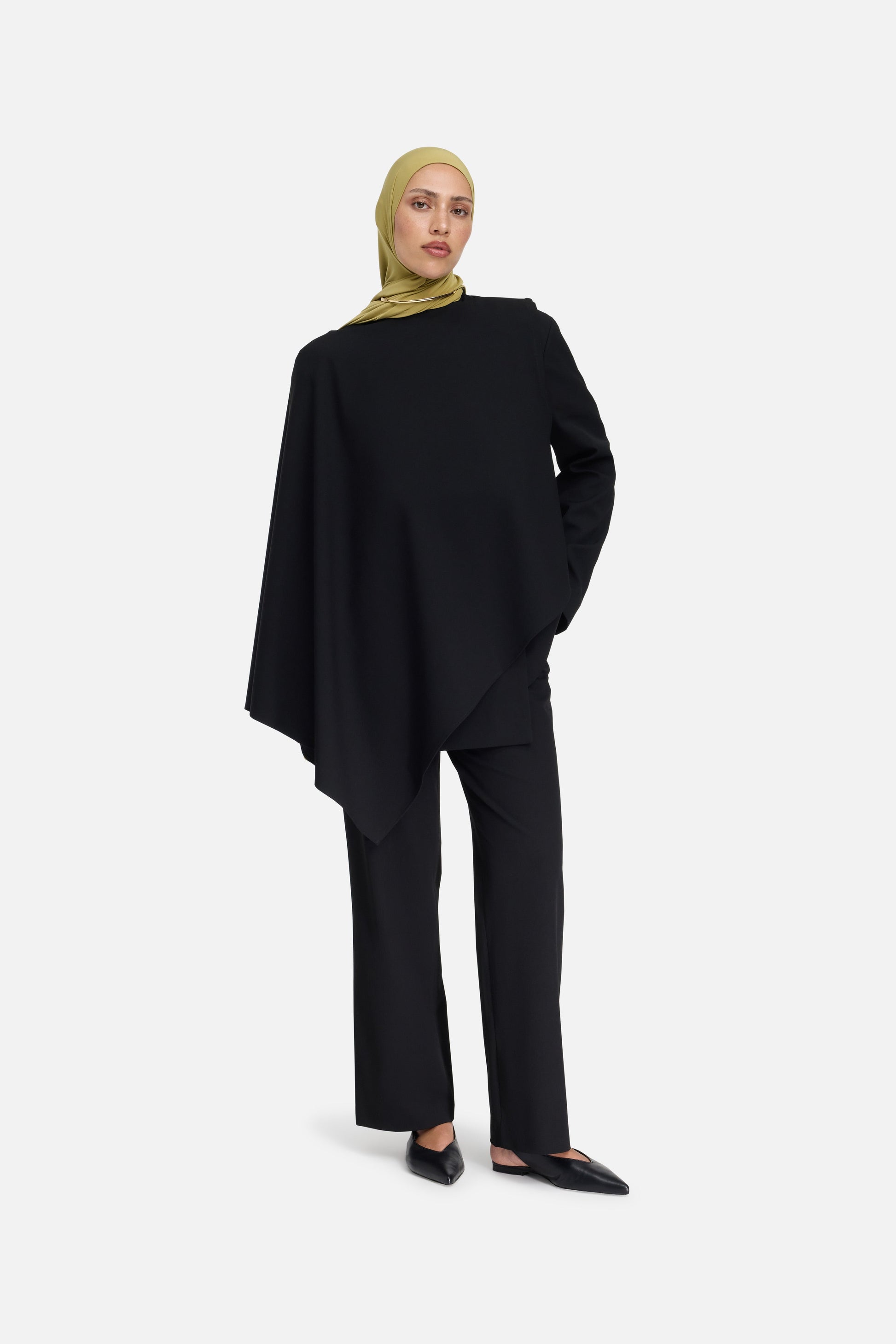 Cape sur mesure | Noir