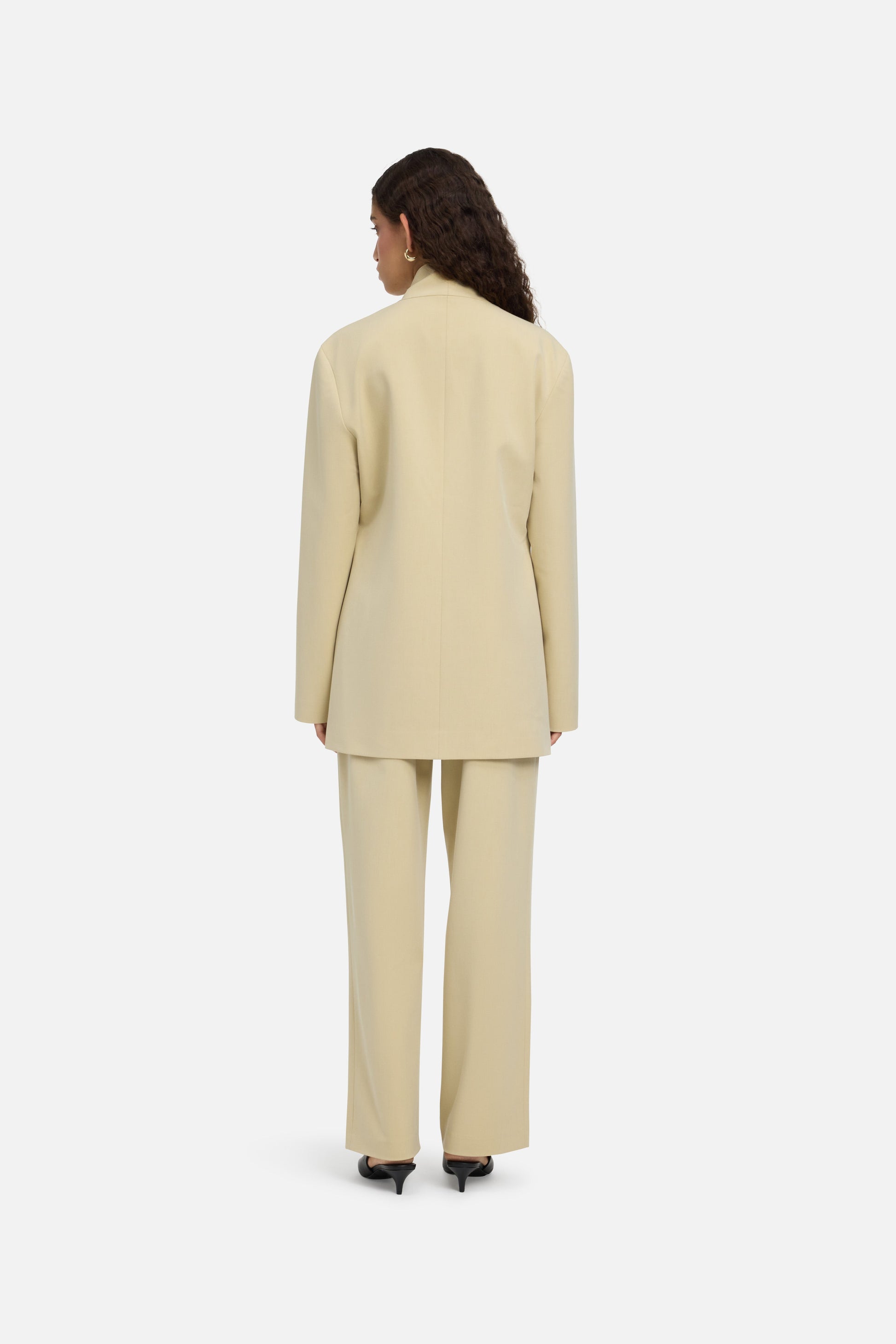 Blazer surdimensionné sur mesure | Argile du désert