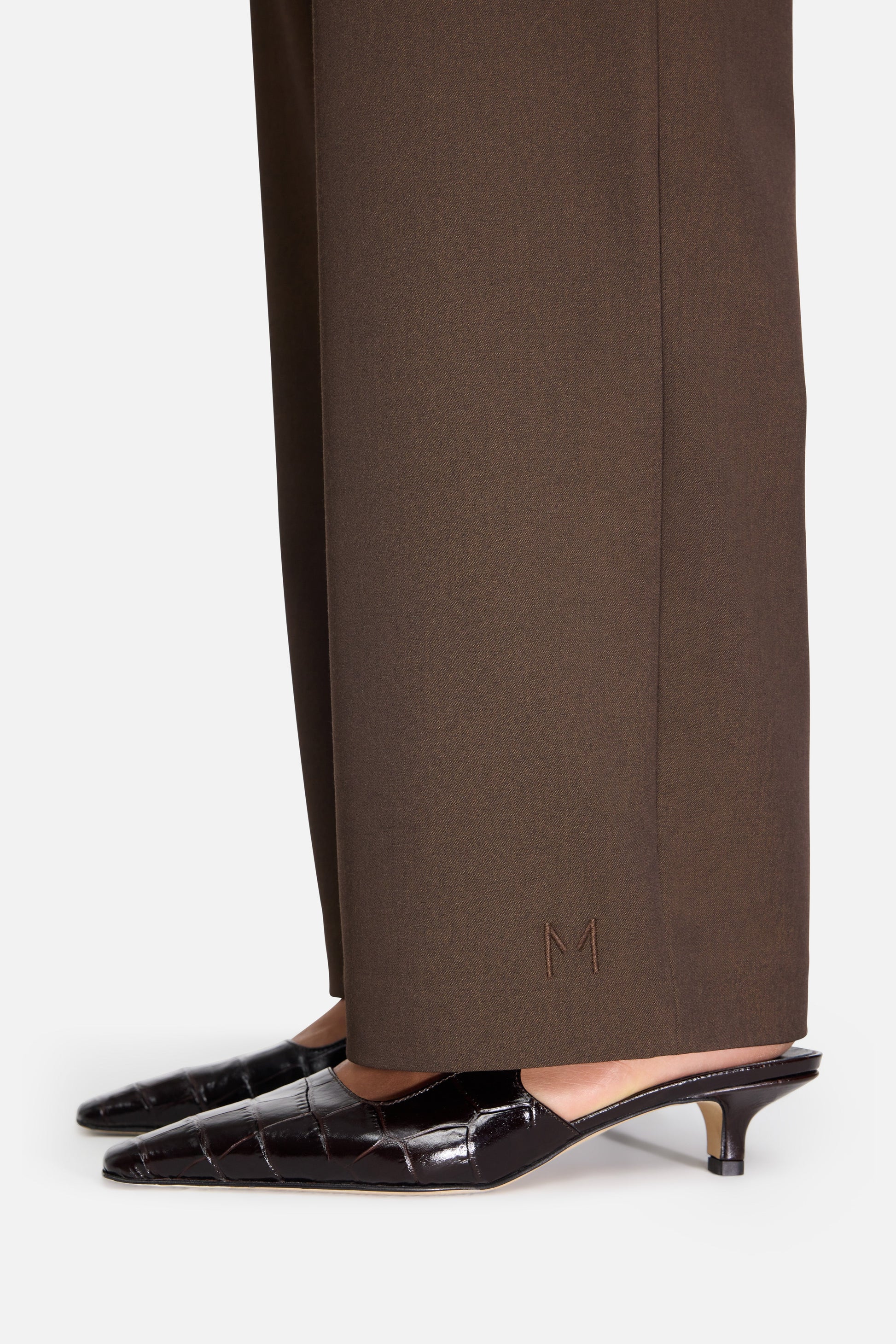 Pantalons sur mesure | Marron foncé