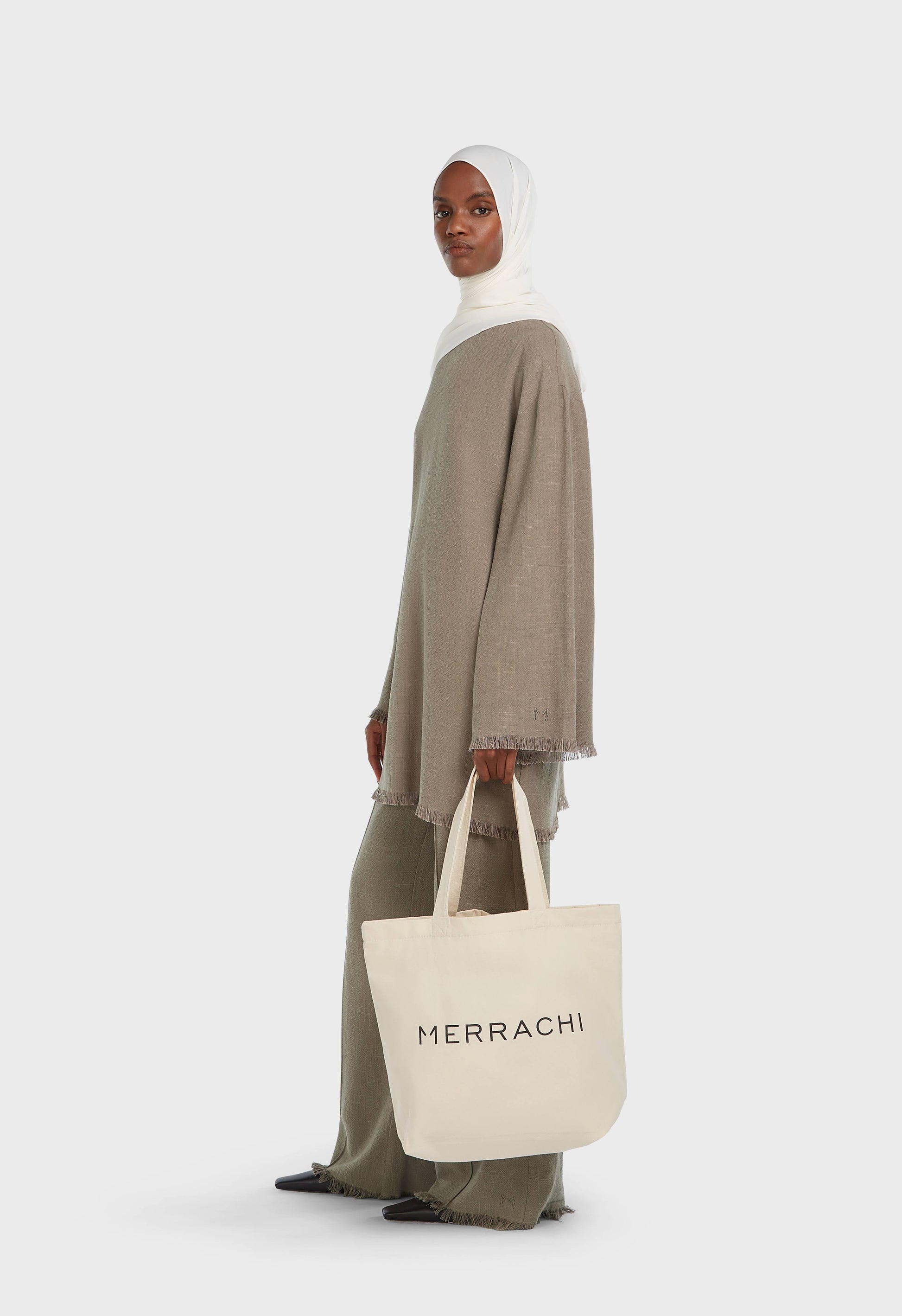 Sac fourre-tout | Blanc cassé