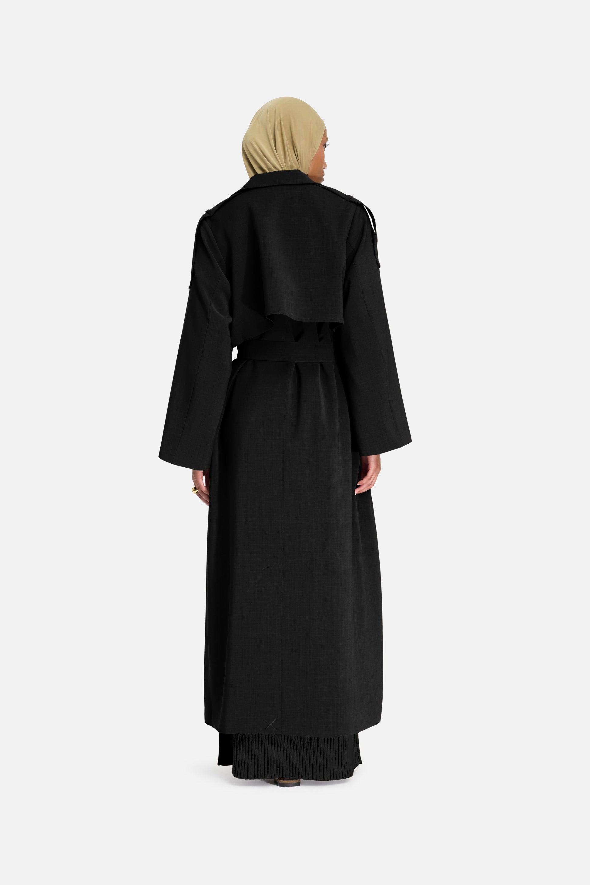 Abaya Trench | Noir