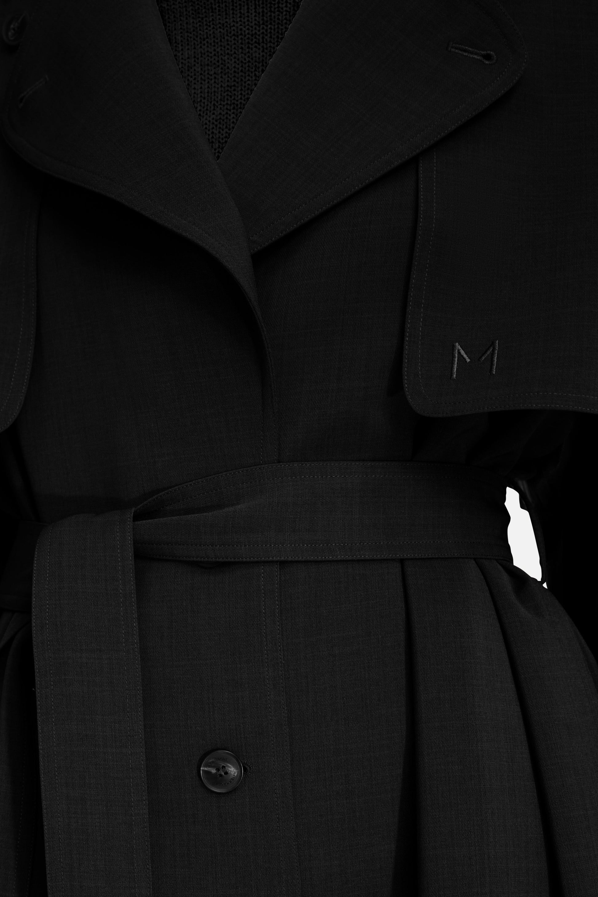 Abaya Trench | Noir
