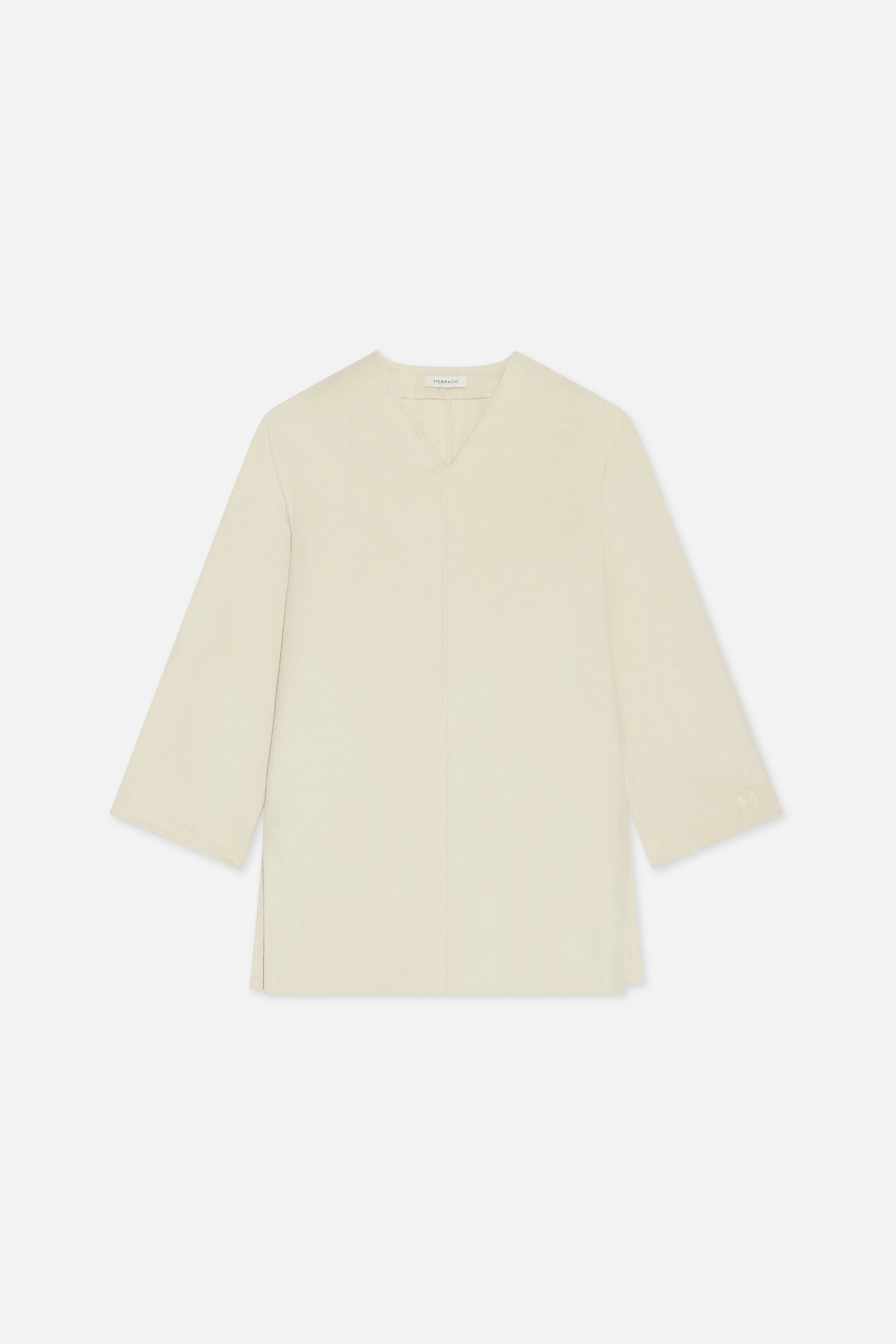 Pull en laine mélangée | Nuage Blanc