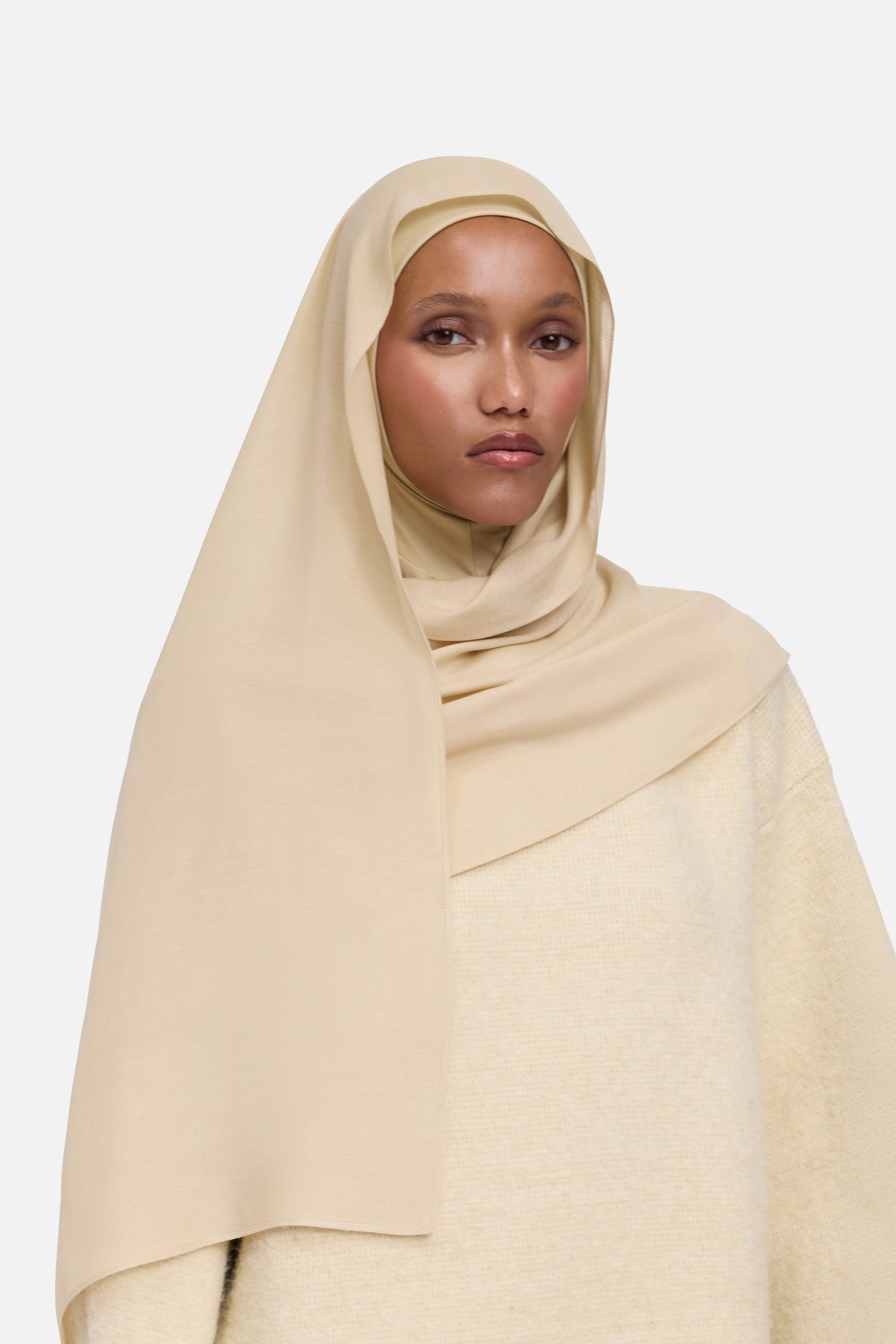 Écharpe tissée en apesanteur | Argile du désert