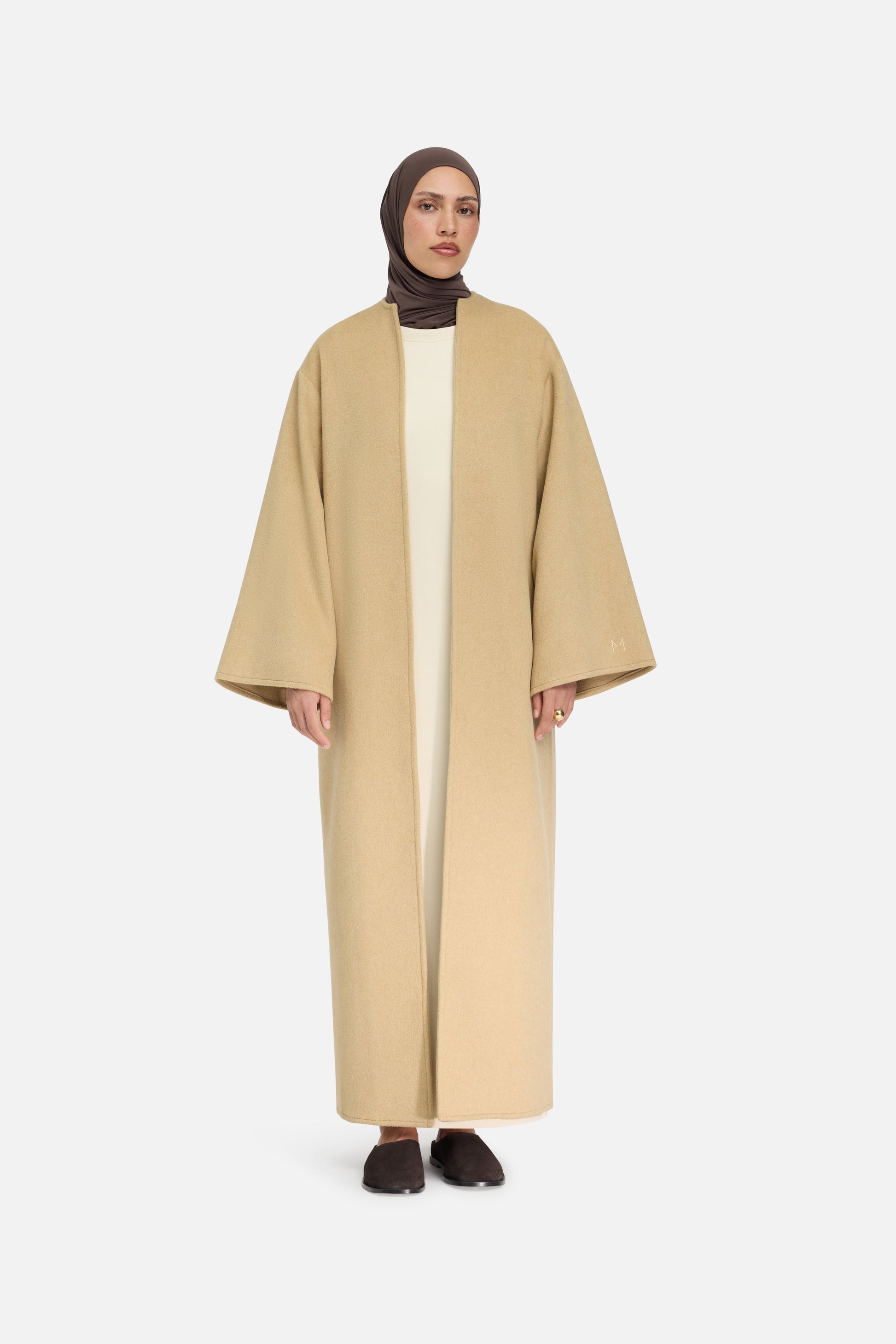 Mélange de laine Abaya | Argile du désert