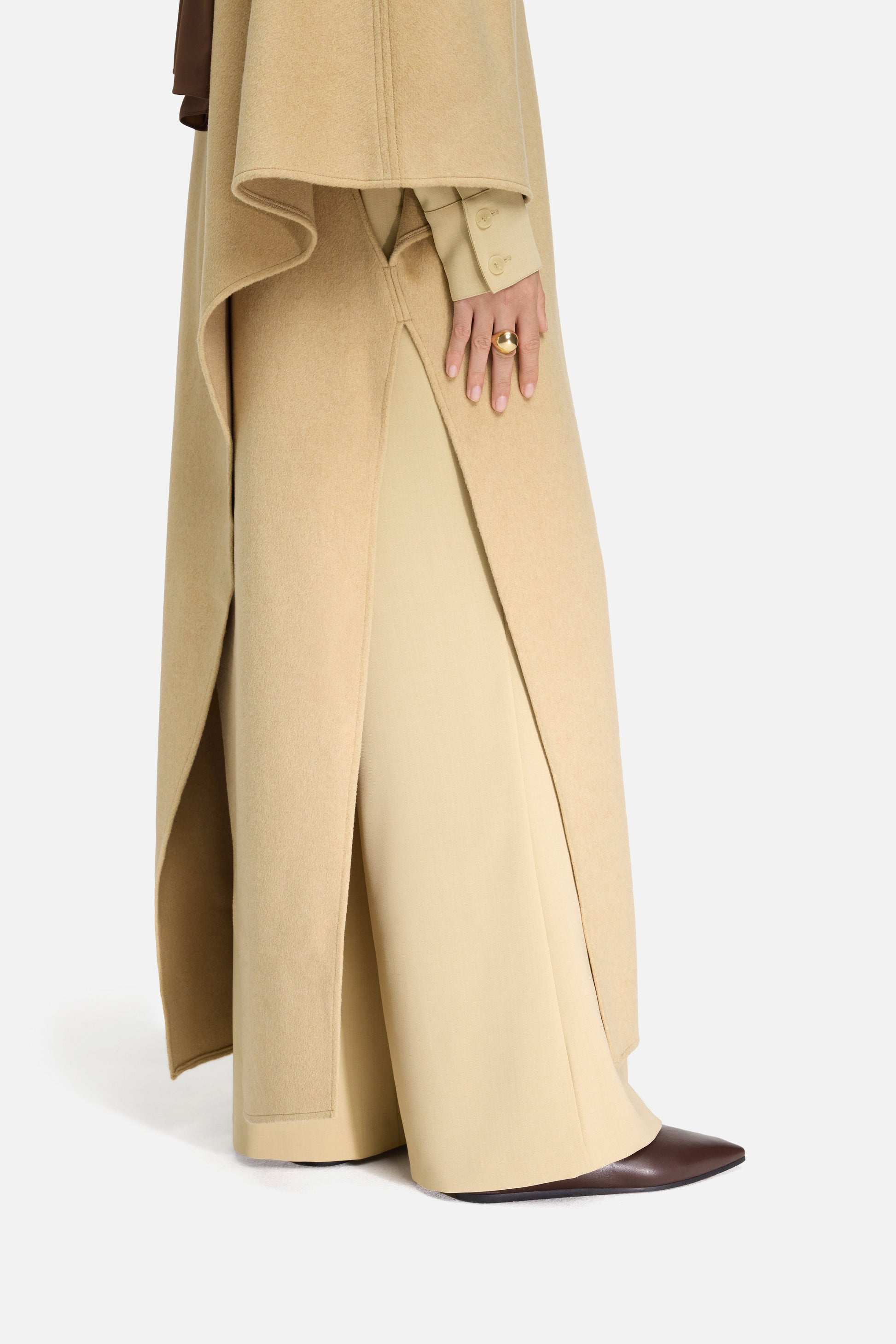 Robe en mélange de laine | Argile du désert