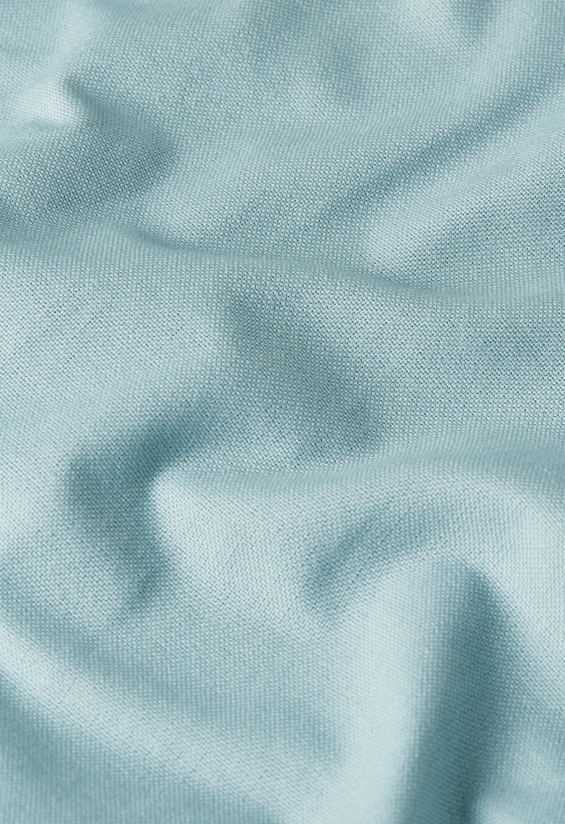 Chemise en coton tissé | Bleu brumeux