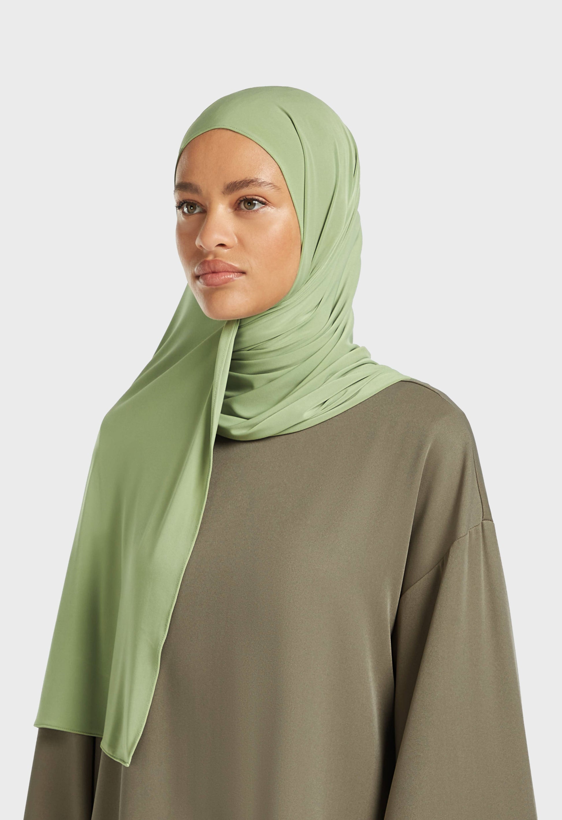 Écharpe en jersey haut de gamme | Cactus