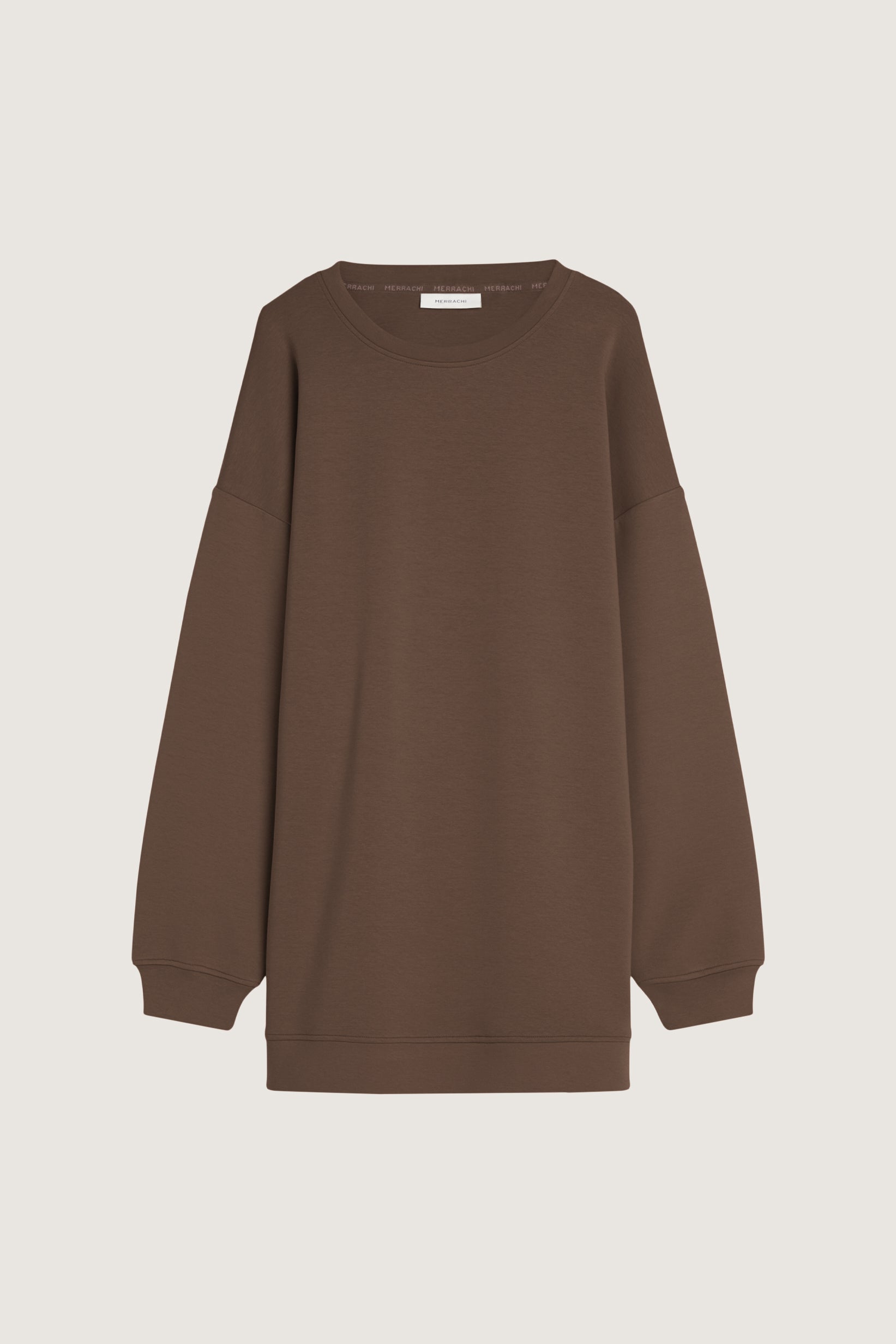 Pull confortable | Brun cendré