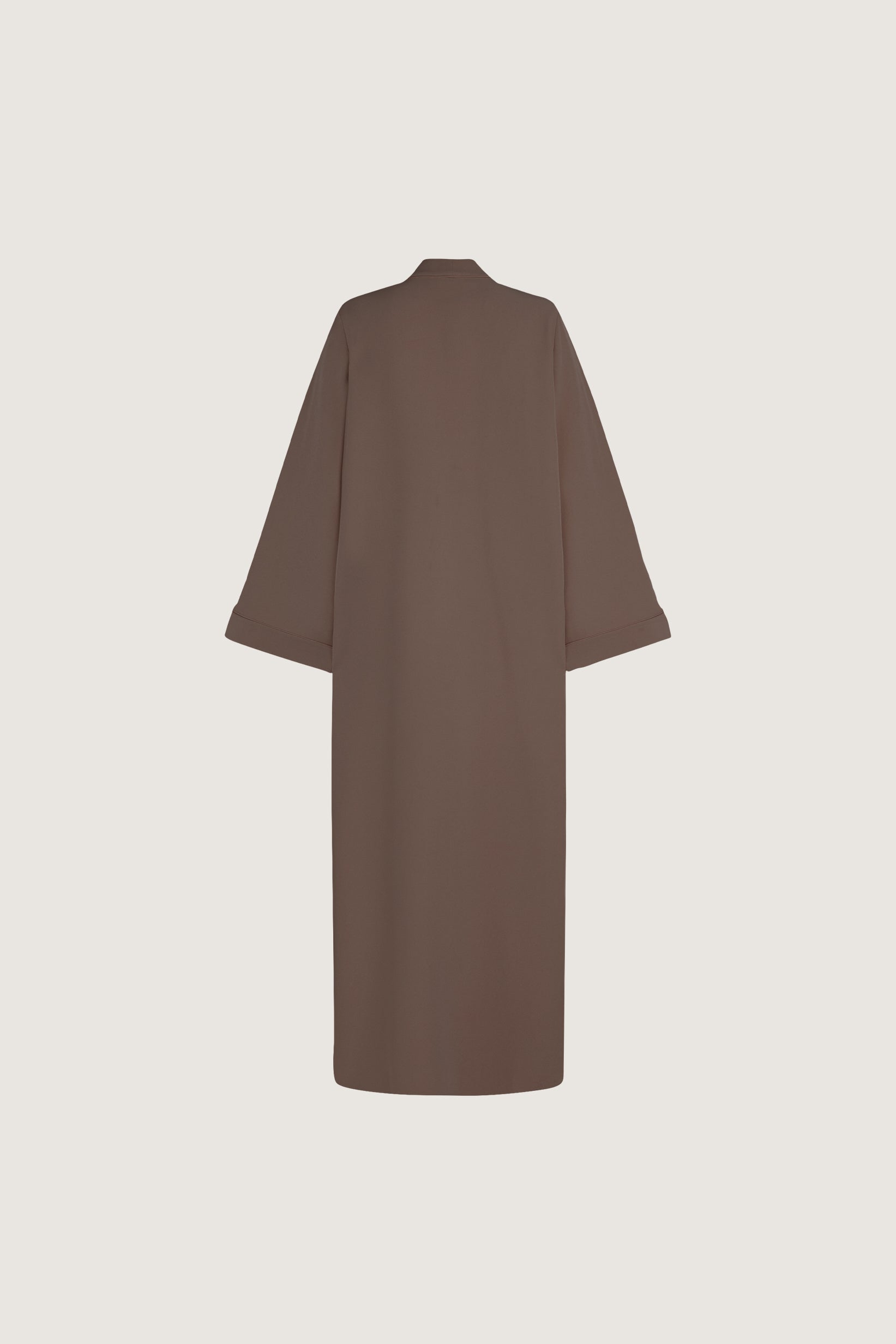 Abaya Essentielle - Régulier | Brun cendré