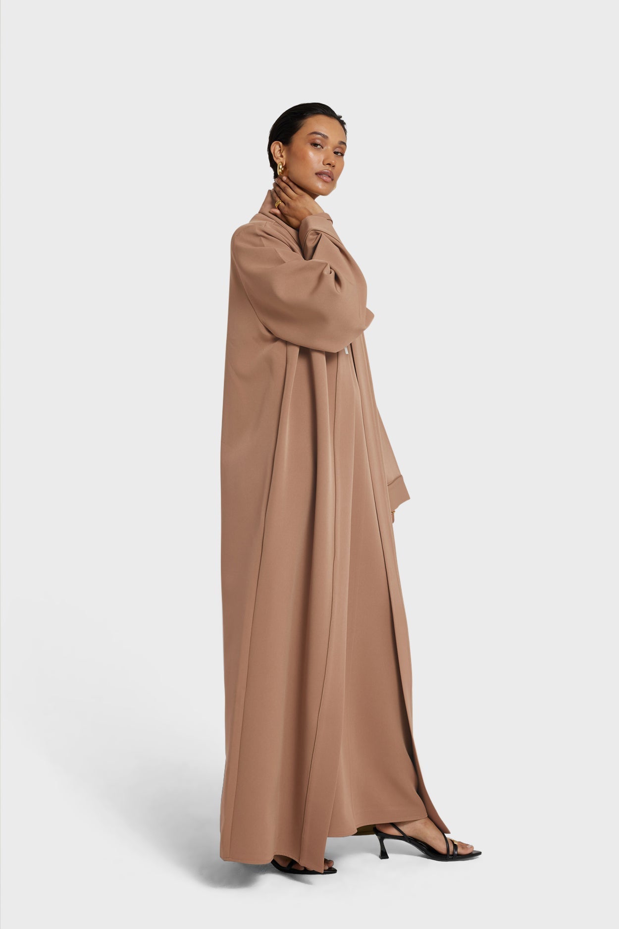 Abaya Essentielle - Courte | Moka