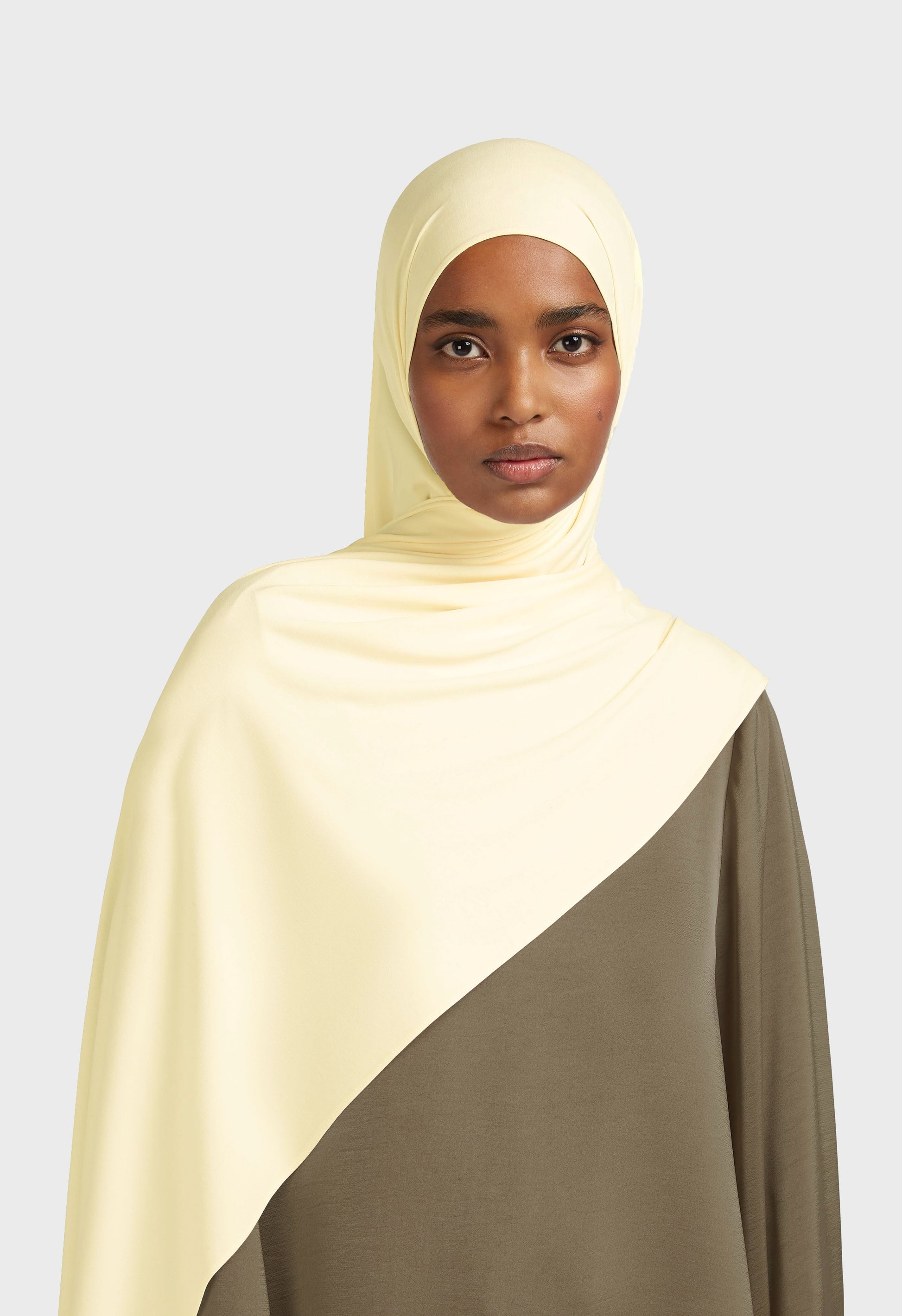 Écharpe en jersey liquide | Sorbet