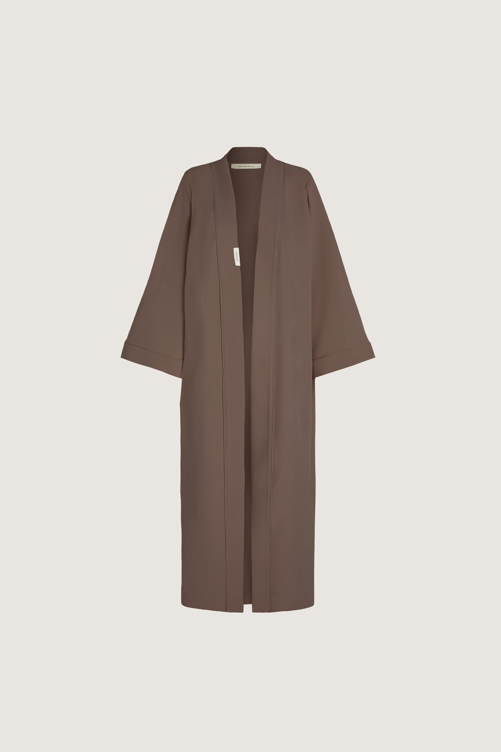 Abaya Essentielle - Régulier | Brun cendré